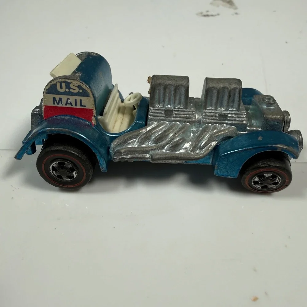Hot Wheels Special Delivery‎ Diecast Car Redline Vintage 1969 With Button USA